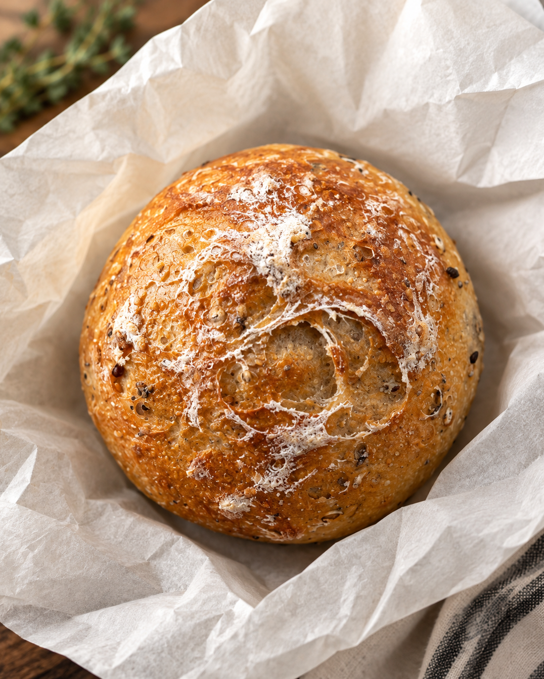 Rosemary Garlic Artisan Loaf